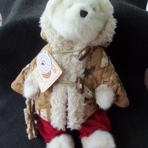 Boyds 14" Suzie Q. Snowflake Plush Bear